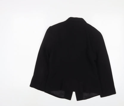 Womens UK Size M Bershka Black Jacket