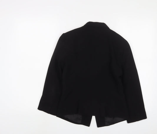 Womens UK Size M Bershka Black Jacket