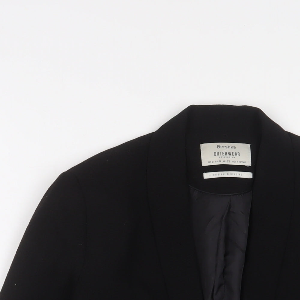 Womens UK Size M Bershka Black Jacket