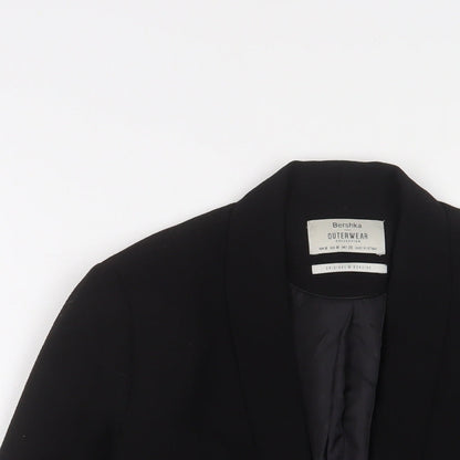 Womens UK Size M Bershka Black Jacket