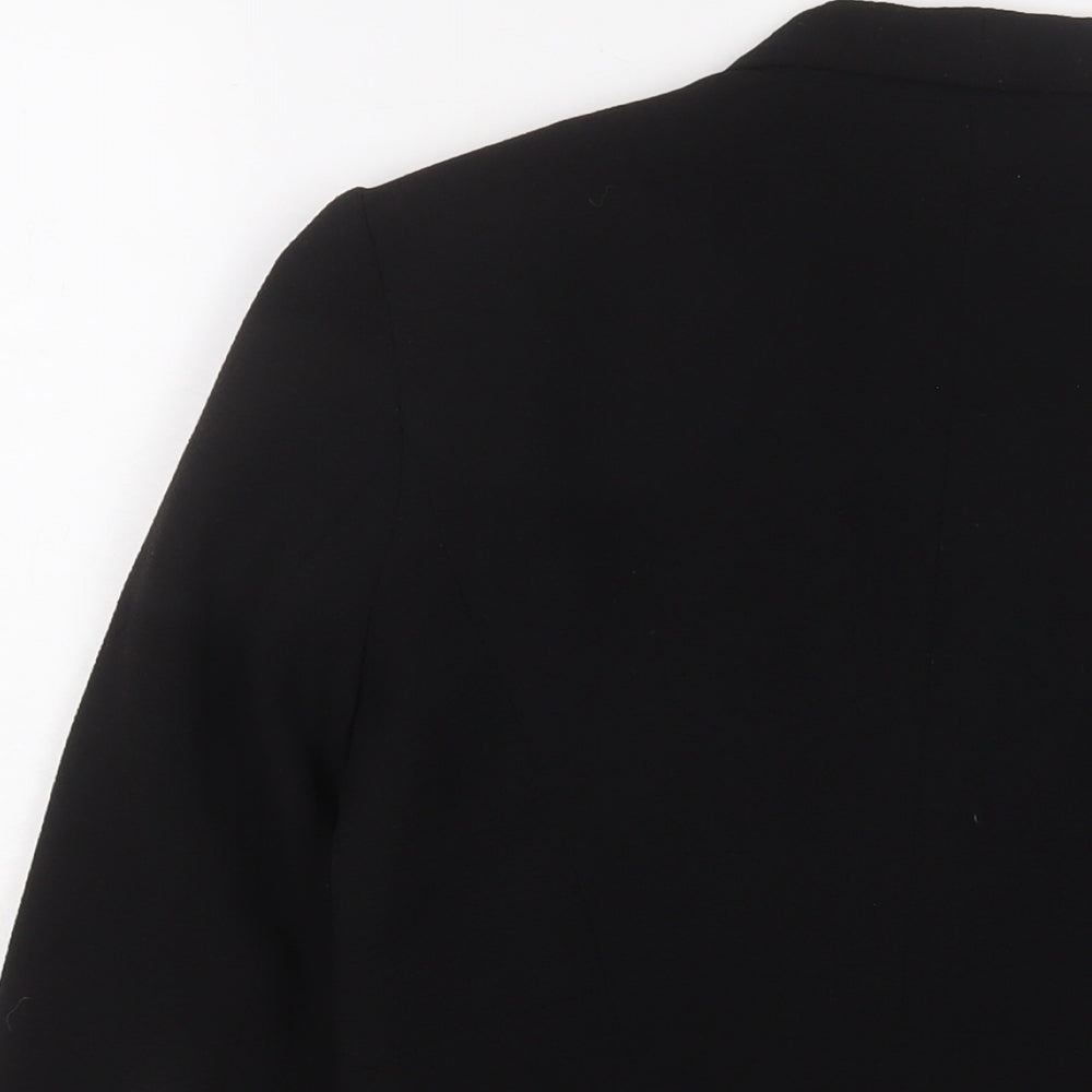 Womens UK Size M Bershka Black Jacket