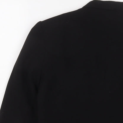 Womens UK Size M Bershka Black Jacket