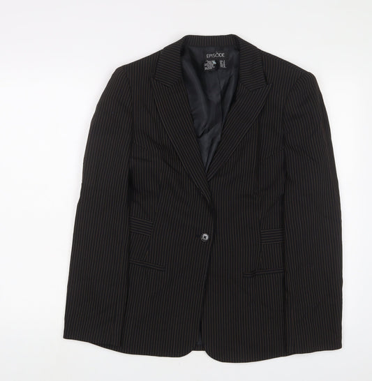 Womens UK Size 10 Episode Black Jacket