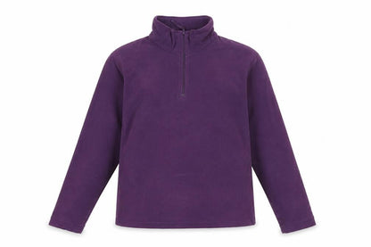 Outdoors Womens Purple Mock Neck Polyester Pullover Jumper Size 12
