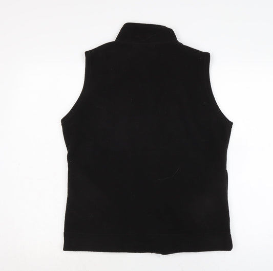 Womens UK Size M Isle Black Gilet