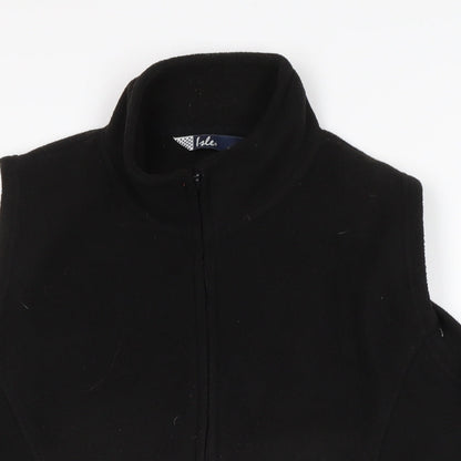 Womens UK Size M Isle Black Gilet