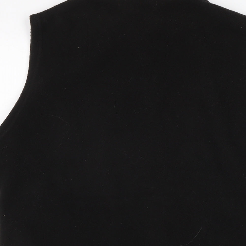 Womens UK Size M Isle Black Gilet