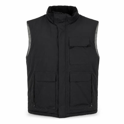 Next Mens Black Gilet Waistcoat Size M Zip