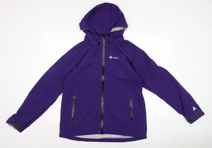 Womens UK Size 14 Technicals Purple Anorak Coat
