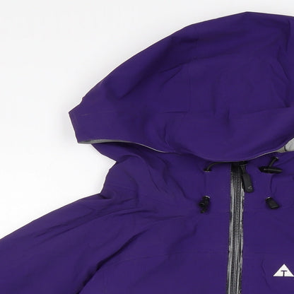 Womens UK Size 14 Technicals Purple Anorak Coat