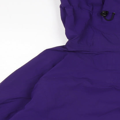 Womens UK Size 14 Technicals Purple Anorak Coat