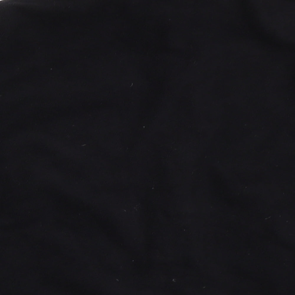 Womens UK Size 12 Marks and Spencer Black Full Zip Jumper