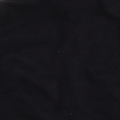 Womens UK Size 12 Marks and Spencer Black Full Zip Jumper