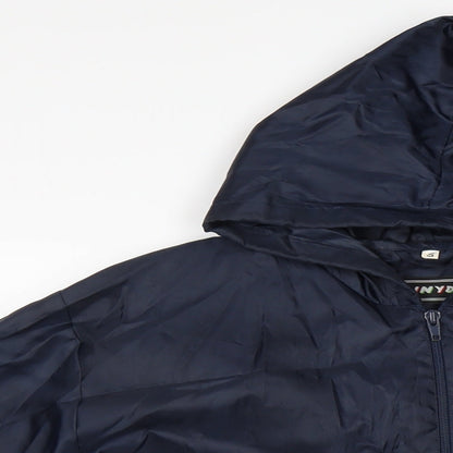 Mens UK Size S rainydays Blue Rain Coat