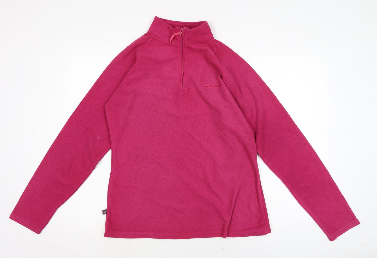 Womens UK Size 14 Mountain Life Purple Pullover Jumper