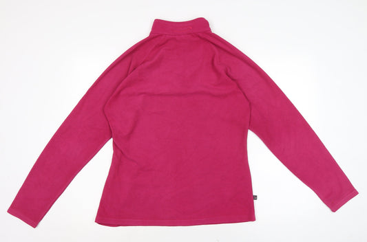 Womens UK Size 14 Mountain Life Purple Pullover Jumper