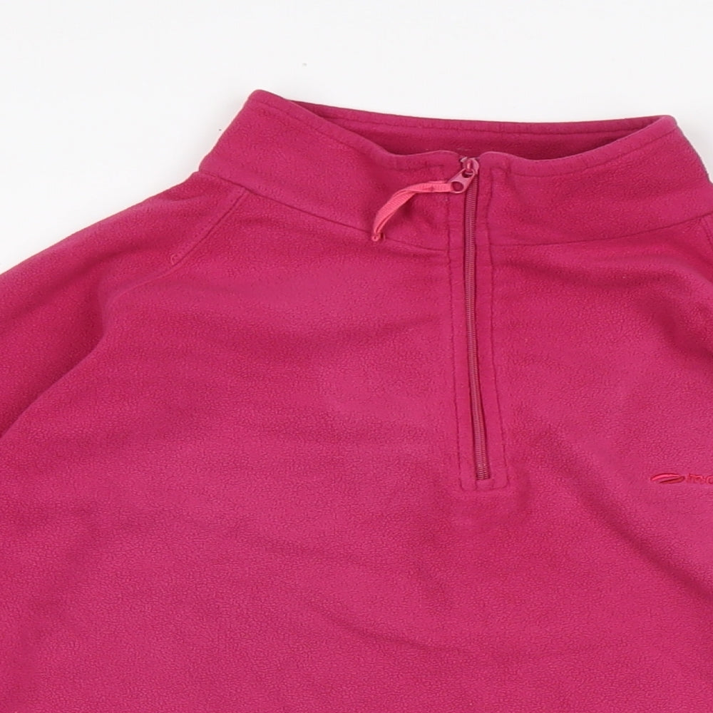 Womens UK Size 14 Mountain Life Purple Pullover Jumper