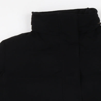 Womens UK Size S Talbots Black Puffer Jacket