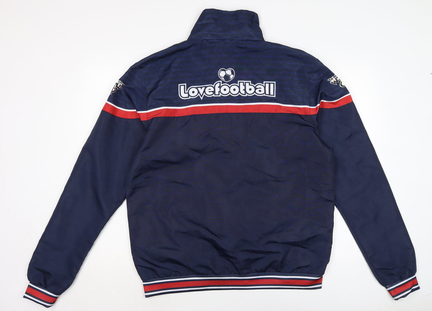 Mens UK Size L joshila Blue Bomber Jacket