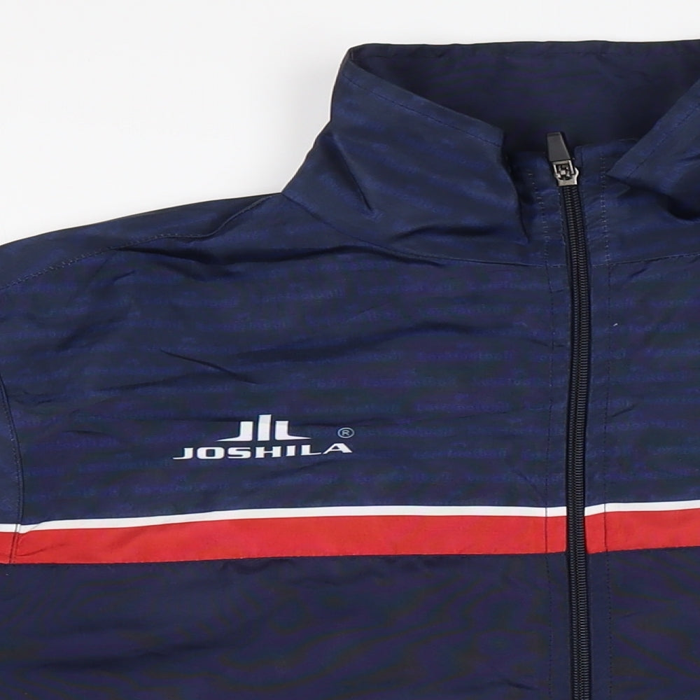 Mens UK Size L joshila Blue Bomber Jacket