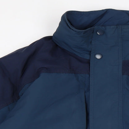 Alexandra Mens Blue Anorak Coat Size M Zip