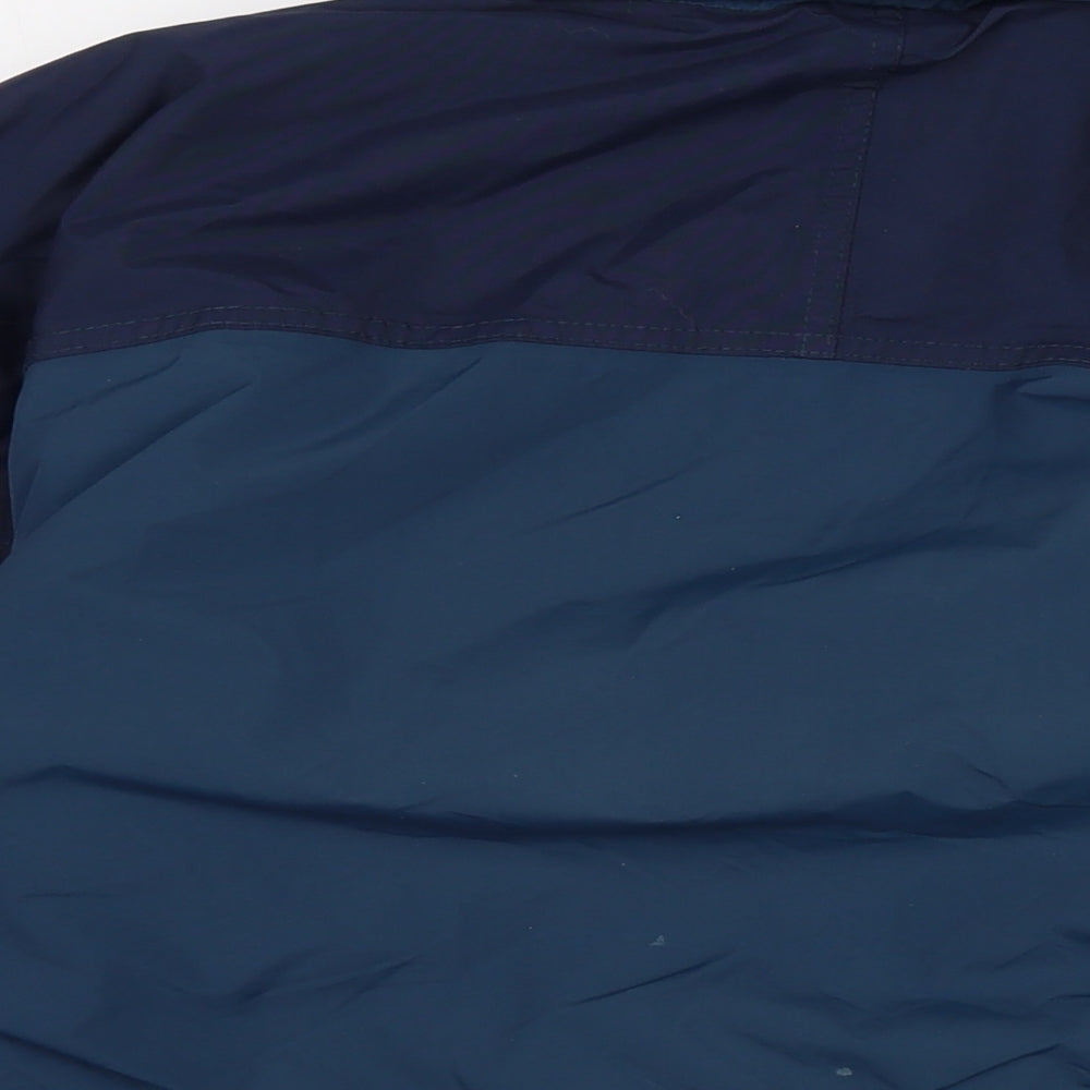Alexandra Mens Blue Anorak Coat Size M Zip