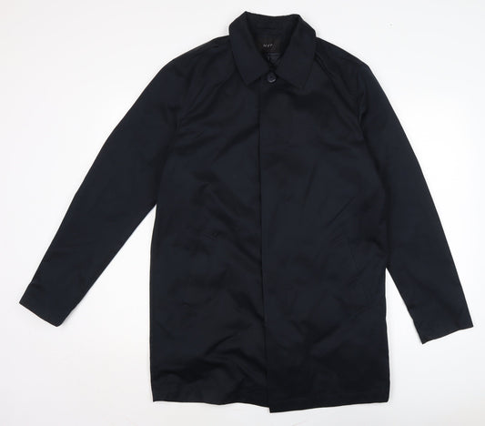 Mens UK Size S MVP Blue Overcoat