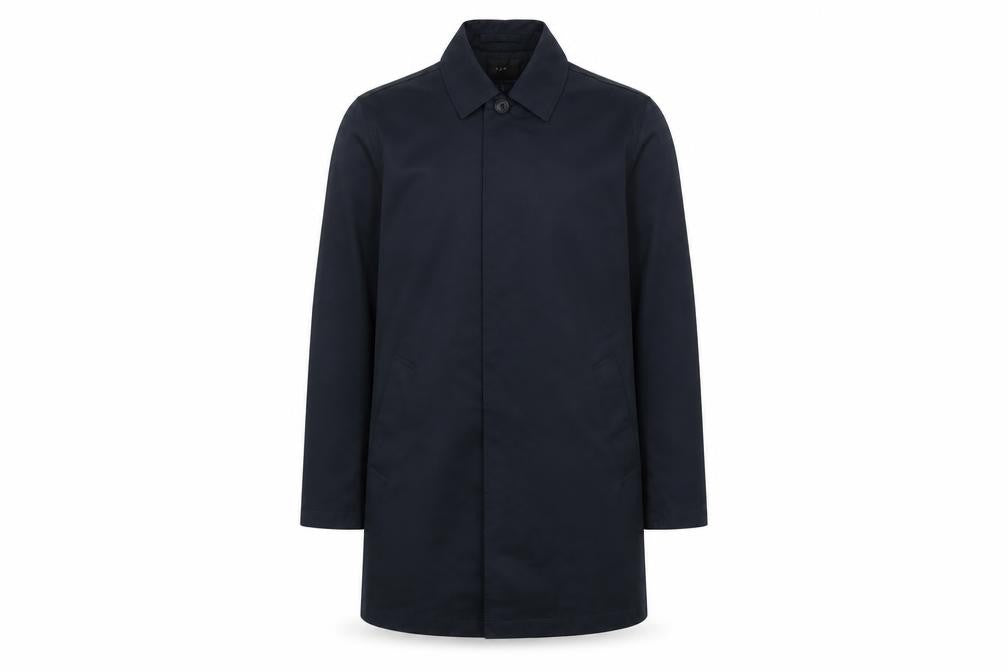 Mens UK Size S MVP Blue Overcoat