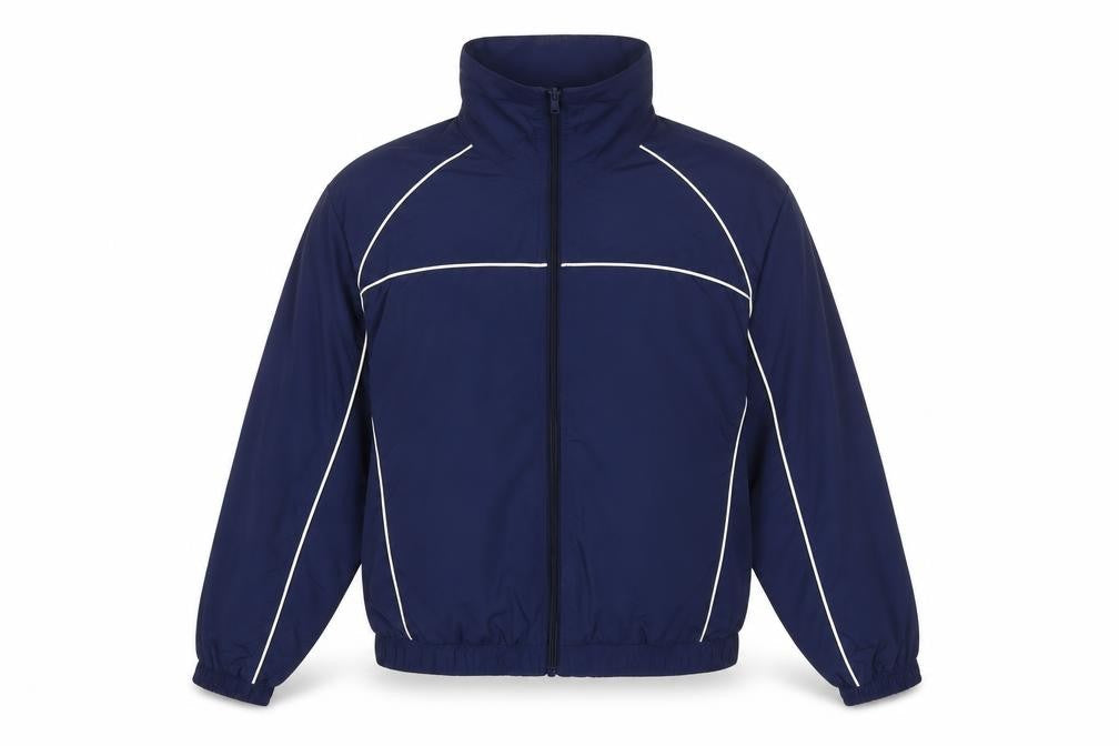 Mens UK Size S Divided Blue Rain Coat