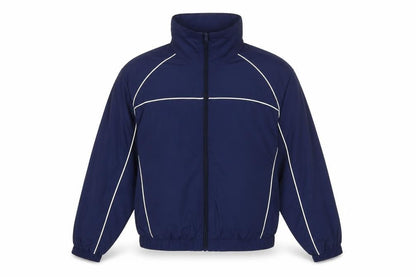 Mens UK Size S Divided Blue Rain Coat