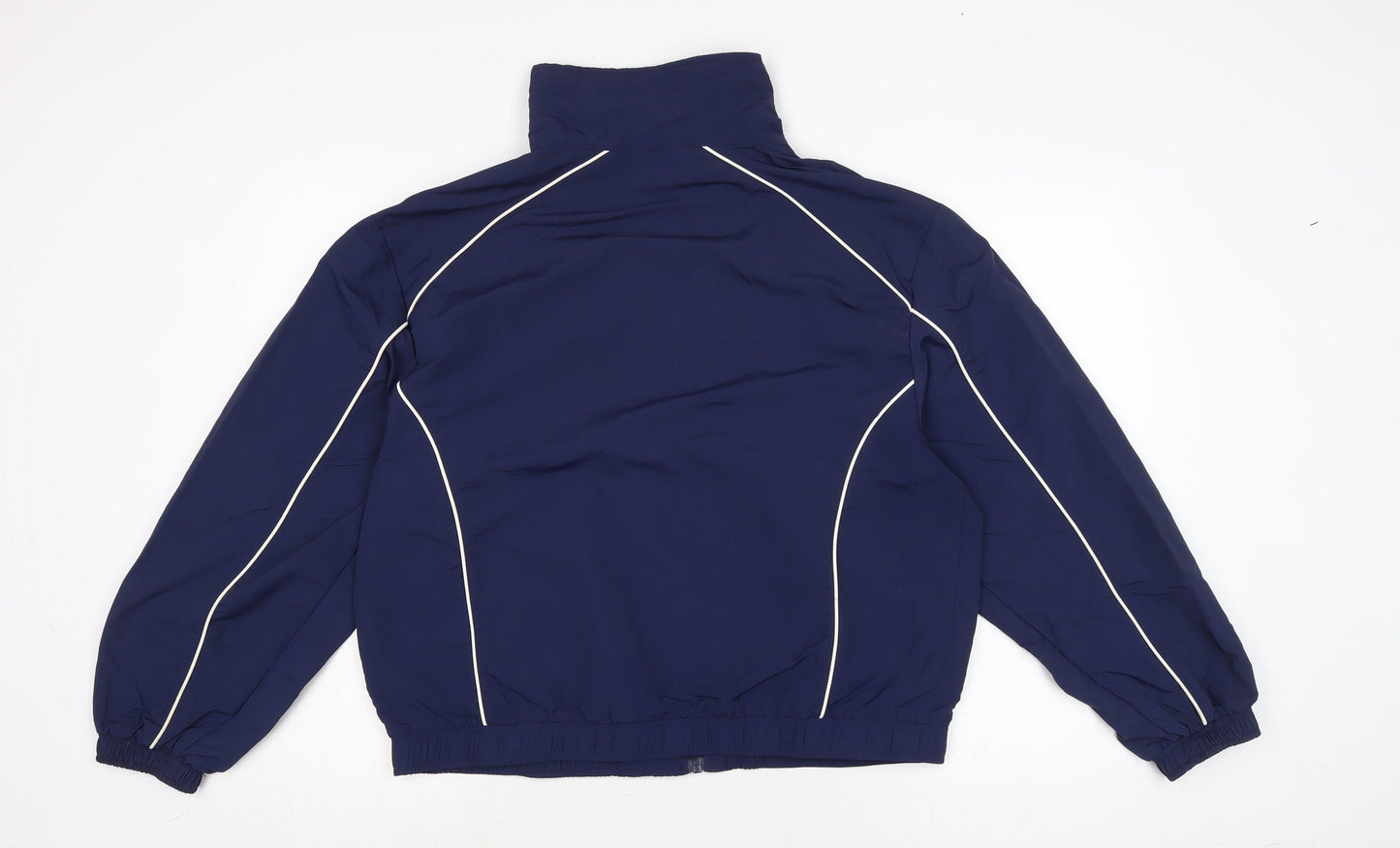 Mens UK Size S Divided Blue Rain Coat