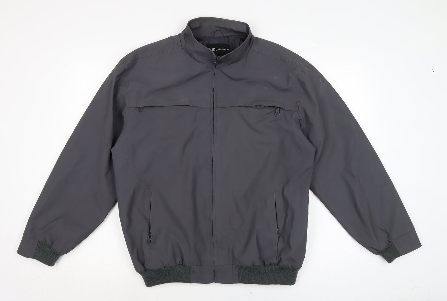 Mens UK Size M Duke Green Bomber Jacket