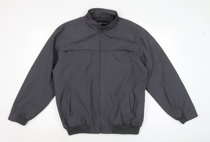Mens UK Size M Duke Green Bomber Jacket