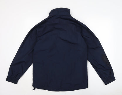 Olympus Womens Blue Anorak Jacket Size 10 Zip