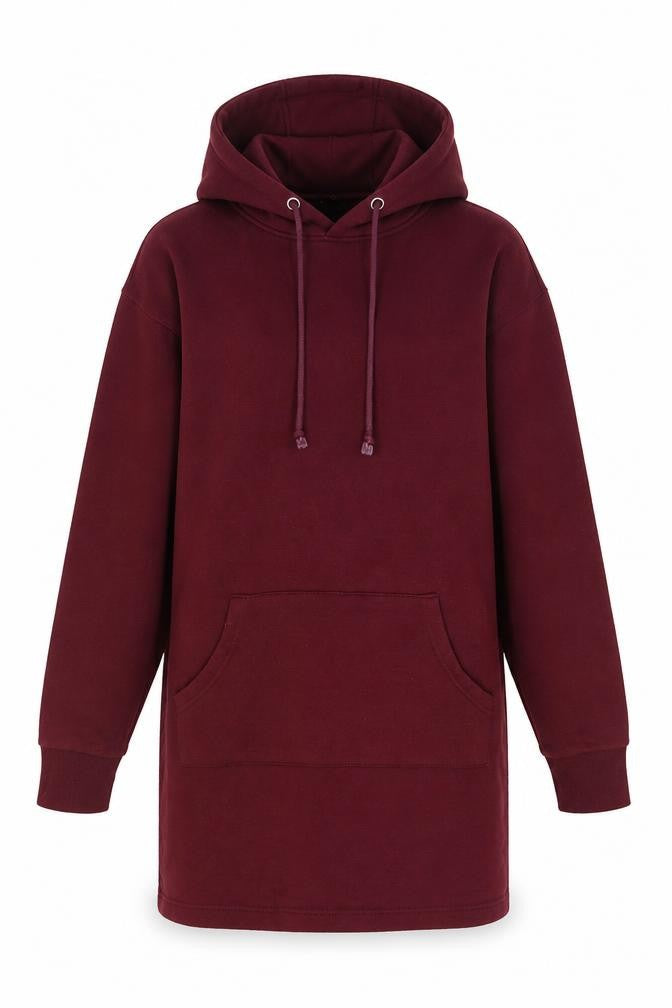 Womens UK Size 8 Brave Soul Red Pullover Hoodie