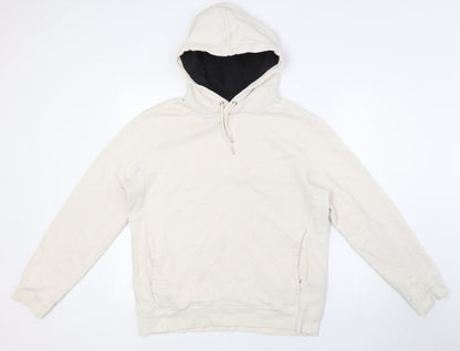 Mens UK Size M H&M Ivory Pullover Sweatshirt