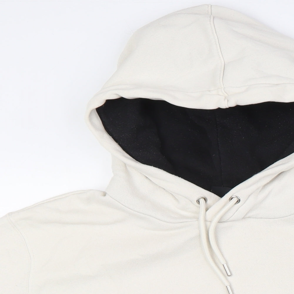 Mens UK Size M H&M Ivory Pullover Sweatshirt