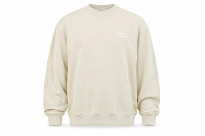 Mens UK Size S River Island Beige Pullover Sweatshirt