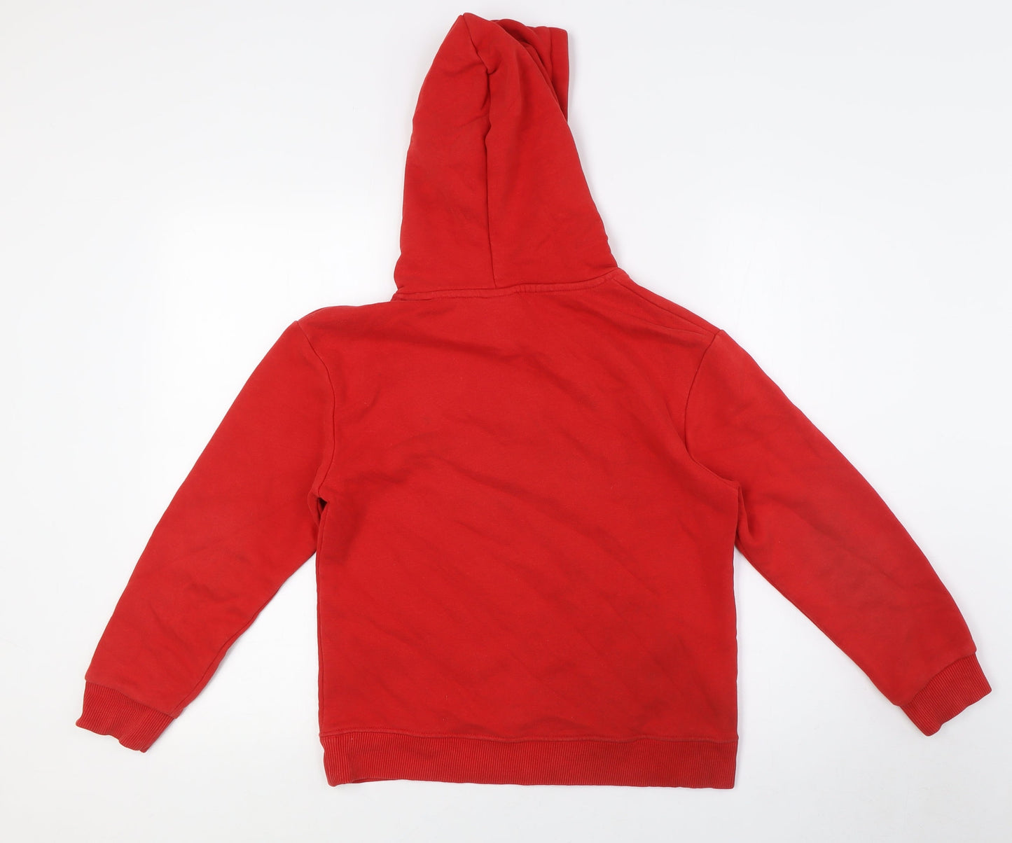 Spurbar Anders Boys Red Cotton Pullover Hoodie Size 12 Years - Football