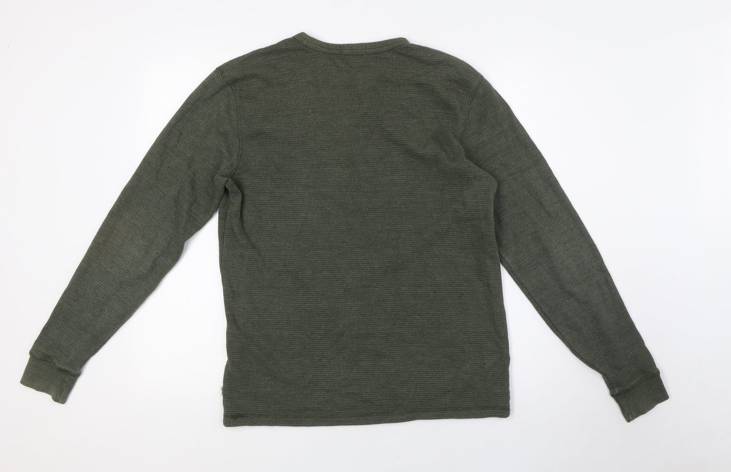 Katin Mens Green Cotton Pullover Sweatshirt Size S - Size S-M