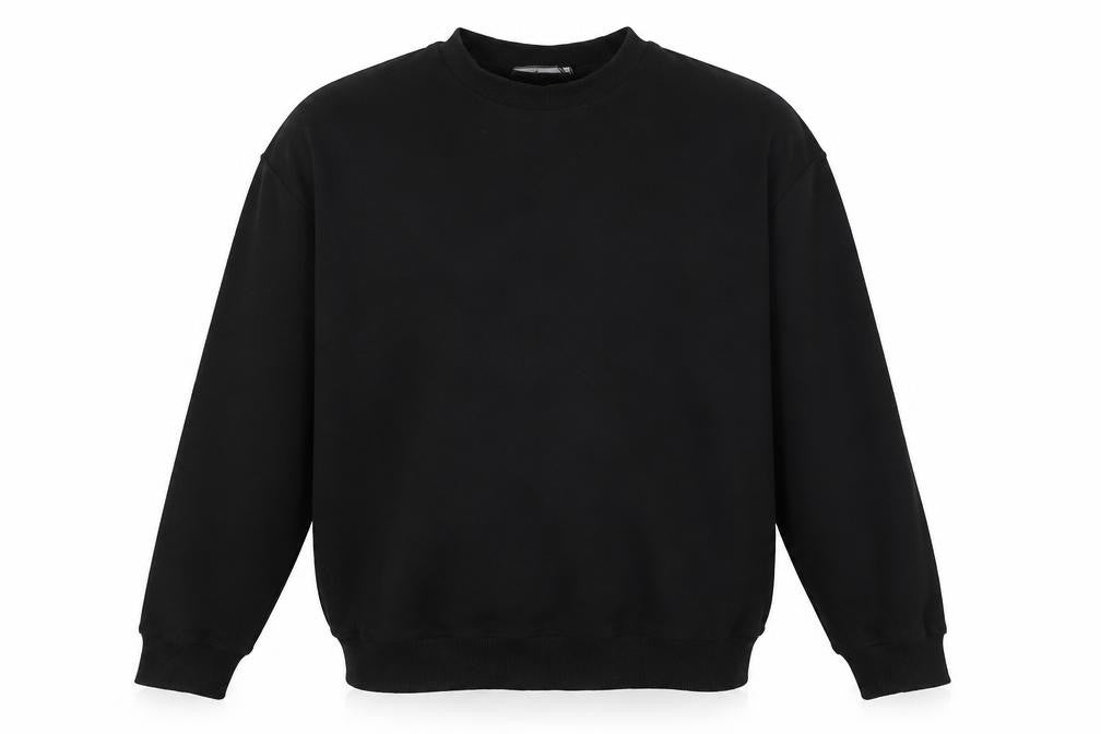 Mens UK Size S ASOS Black Pullover Sweatshirt