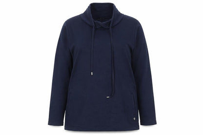 Emreco Womens Blue Polyester Pullover Sweatshirt Size 18