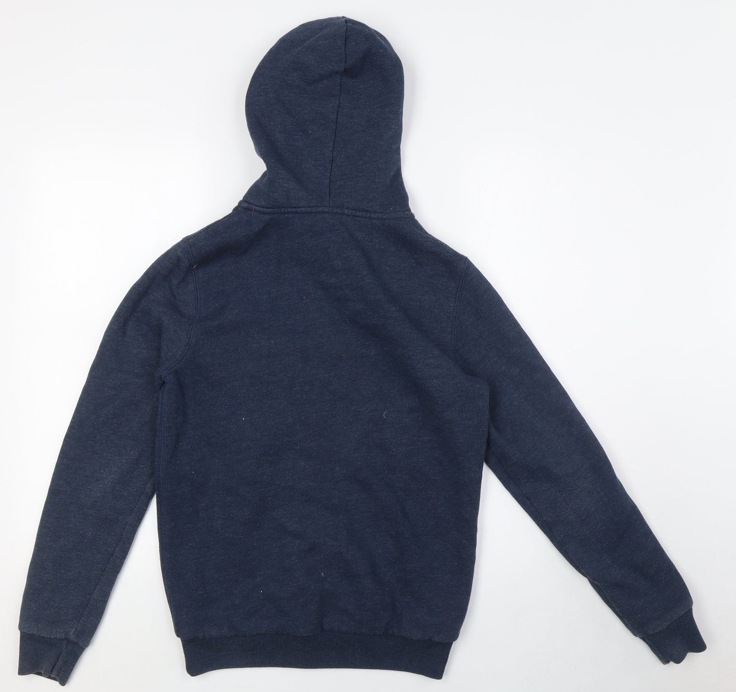 Womens UK Size 6 Jack Wills Blue Full Zip Hoodie