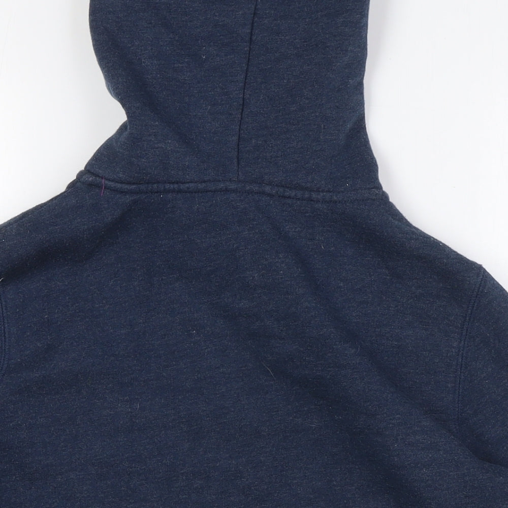 Womens UK Size 6 Jack Wills Blue Full Zip Hoodie