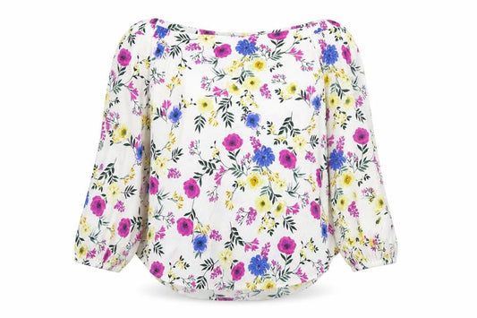 Womens UK Size 10 New Look Multicoloured Basic Button-Up