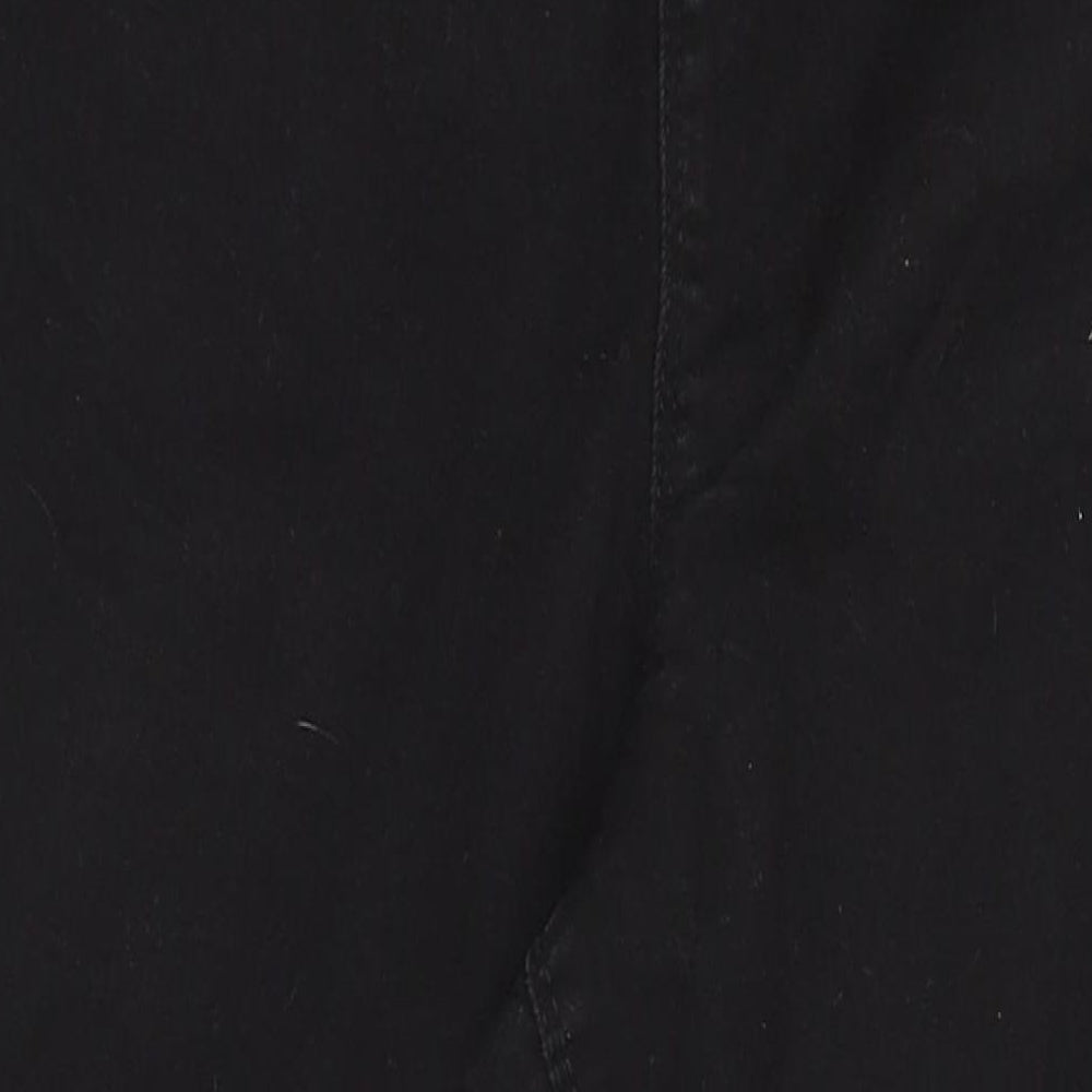 Matalan Womens Black Cotton Jegging Jeans Size 16 L27 in Regular