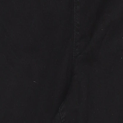 Matalan Womens Black Cotton Jegging Jeans Size 16 L27 in Regular