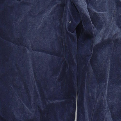 M&S Womens Blue Cotton Skinny Jeans Size 8 L29 in Relaxed