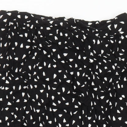 ASOS Womens Multicoloured Geometric Viscose A-Line Skirt Size 8