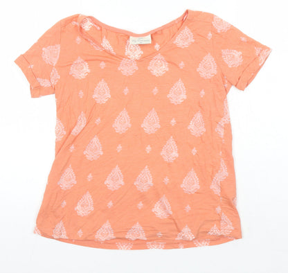 Womens UK Size 12 NEXT Multicoloured Jersey T-Shirt